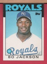 1986 Topps Traded - BO JACKSON - Rookie Card #50T - RC