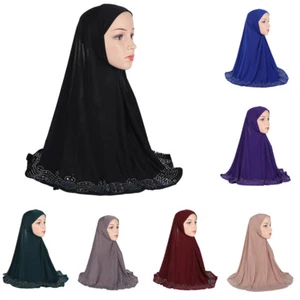 Cappello hijab donna musulmano Khimar Amira preghiera scialle burqa turbante islamico - Foto 1 di 39