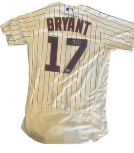 Kris Bryant Signed Chicago Cubs Jersey PSA Authenticated Autographed - Picture 1 of 4