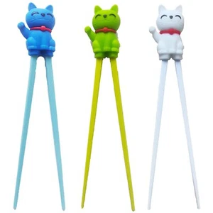 Cute Tableware Learning Training Helper Chopsticks for Kid Beginner Adult 3pc... - Picture 1 of 7