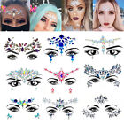 Acrylic Crystal Gems Bling Beads Eye Face Stickers Makeup Rhinestones Tattoo