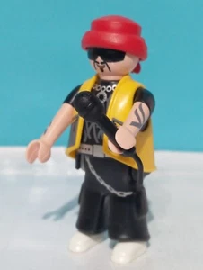 PLAYMOBIL FIGURA CANTANTE RAPERO RAP MUSICA REF 5284 SERIE 4 SOBRES SORPRESA - Imagen 1 de 2