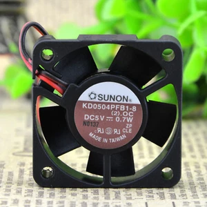 1pcs Nuova ventola di raffreddamento SUNON KD0504PFB1-8 5V 0,7W a 2 fili #QW - Foto 1 di 4