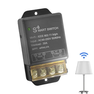 30A Smart Relay WiFi Switch,for High-Electric Appliance for Home - Picture 1 of 11