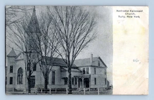 1907. TULLY, NY. METHODISTISCHE EPISKOPALKIRCHE. Postkarte FX24 - Bild 1 von 2