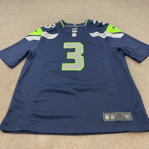 Russell Wilson Jersey Mens Size XL Nike On Field Seattle Seahawks Stitched NFL Cover