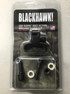 BLACKHAWK! "Juego de tornillos para máquina de acción de pernos Lok Down 1"" eslinga 70SW01BK" Foto 1 de 3