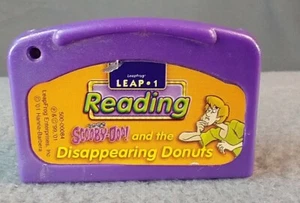 Leap Frog Leap 1 Reading- Scooby Doo and the Disappearing Donuts "Cartridge Only - Picture 1 of 3
