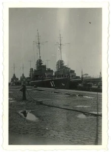 Orig. Foto Torpedoboot "ALBATROS" im Hafen Schiff Boot - Bild 1 von 1