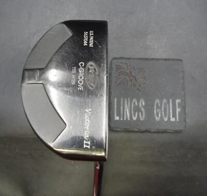 Yes C-Groove Victoria II Putter Steel Shaft 86.5cm Length Psyko Grip - Picture 1 of 9
