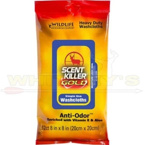 Wildlife Research Scent Killer Gold Heavy Duty Washcloths - 12pk - 1296 - Picture 1 of 1