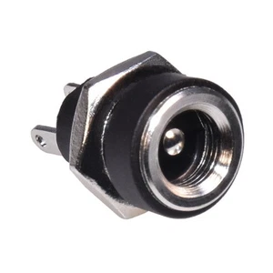 2.5 x 5.5mm DC Connecteur Femelle Châssis Prise pour Alimentation Power Jack - Foto 1 di 1