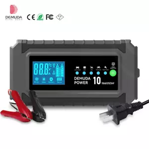 12V 24V Automotive Battery Charger Trickle Smart Maintainer for Car 10A - Picture 1 of 10