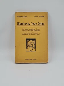 Munkwitz, Neue Lehre 13.Auflage von 1914 - Bild 1 von 4