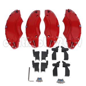 4X Front + Rear Red Brake Disc Caliper Covers For BMW X3 X4 2018-2024 19/20inch - Picture 1 of 10