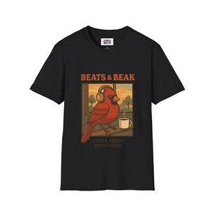 Cardinal Bird T-Shirt – Nature Graphic Tee for Birdwatchers & Outdoor Lovers - Picture 1 of 25