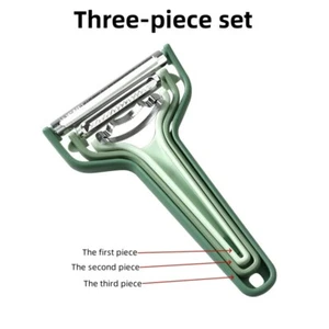 3 in 1 Corn Cob Peeler Stripper Remover Kitchen Cutter Thresher Tool US - Picture 1 of 11