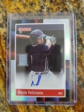 2022 Panini Donruss Retro 1988 Signatures Mario Feliciano #R88S-MF Auto