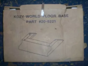 NOS OEM Kozy-World Floor base, Part # 20 - 5221 - Picture 1 of 5