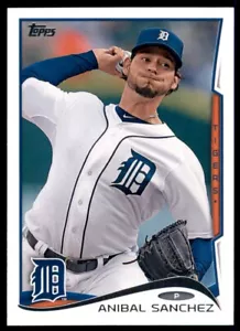 2014 Topps Baseball #81 Aníbal Sánchez - Imagen 1 de 2