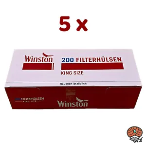 1000 Winston King Size Filterhülsen
