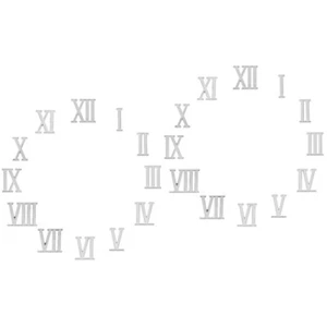 10 Sets of Clock Roman Number Roman Number DIY Digital Clock Numbers Repairing - Zdjęcie 1 z 12