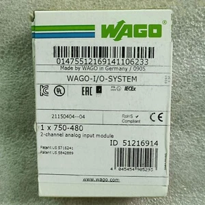 1 PCS 750-480 Module PLC Adapter 750-480 WAGO New In Box Brand - Picture 1 of 3