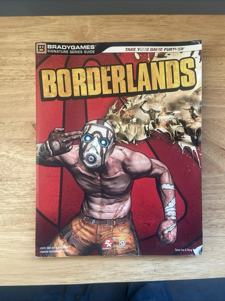 Borderlands Brady Games Strategy Guide Signature Series Guide 2K Games Foto 1 de 1