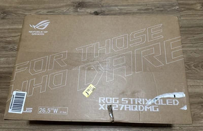 ASUS XG27AQDMG ROG Strix OLED 26.5" 1440p HDR 240 Hz Gaming Monitor - Image 1 of 4