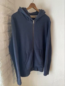 still by hand Navy Sweatshirt Hoodie L Size - Picture 1 of 5