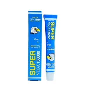 Viga 150000 for Men Long-Lasting Delay Cream 100% Natural - Picture 1 of 2