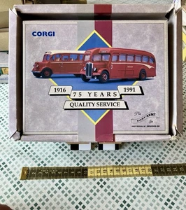 Corgi Toys The East Kent Set 1:50 AEC Regal & Bedford OB Coaches 97750 - Imagen 1 de 9