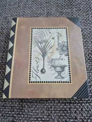 Hallmark Refillable 6 Ring Address Book Flower Garden - Image 1 of 3