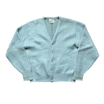 Cárdigan Suéter Grunge Vintage Años 50 60 Mohair Difuso Talla Grande Kurt Cobain Foto 1 de 4