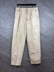 SCHÖNE Vintage JC J.C. Penney einfache Taschen Acid Wash beige Hose 34 x 32 - Bild 1 von 9