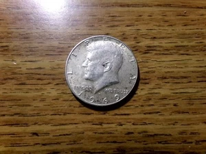 1969 D Kennedy Half Dollar 40% Silber sehr schön #yt30 - Bild 1 von 2