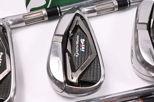 Taylormade M4 Irons / 4-PW+SW / Regular Flex KBS Max 85 Shafts - Picture 1 of 8
