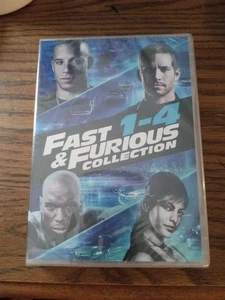 Fast & Furious Collection: 1-4 (DVD) - Neu Versiegelt KOSTENLOSER VERSAND - Bild 1 von 2