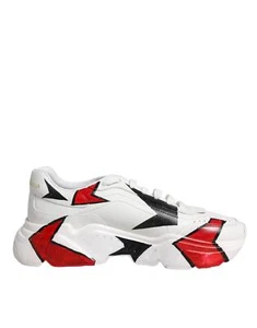 Dolce&Gabbana DAYMASTER Men Multicolor Sneakers Leather Trainer Shoes Sz EU 41.5 - Picture 1 of 8