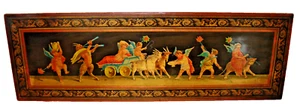 Intarsienholz “Trionfo di Venere” 19 und frühen 20 Jh. Handarbeit - Bild 1 von 5