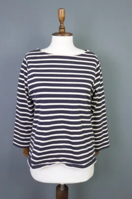 Denim & Supply Ralph Lauren Blue Striped  Long Sleeve Top Size L - Image 1 of 4