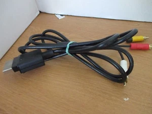 Microsoft XBOX 360 CAVO AV COMPOSITO NERO - Foto 1 di 2