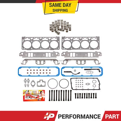 Head Gasket Set Bolts Lifters Fit 98-03 Dodge Dakota Durango Jeep Ram 5.2L - Image 1 of 4