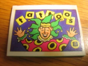 Cracker Jack giocattolo vintage tatuaggi temporanei Z-1366 anni 70 70 70 bordo - Foto 1 di 5