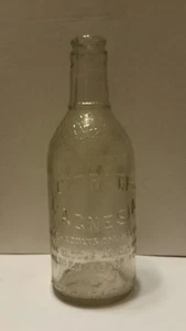 Antique/Vintage Embossed Glass Medicine Bottle Citrate Magnesia Brooklyn, NY - Picture 1 of 2