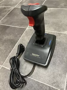 Quickshot QS-123 Analogue Joystick Controller PC Game Port - Contacts Cleaned - Picture 1 of 7