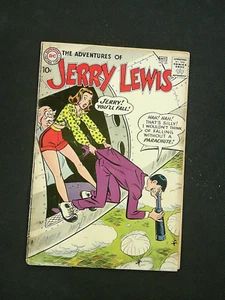 THE ADVENTURES OF JERRY LEWIS #60 - DC COMICS 1960 - SILVER AGE SATIRE COMEDY - Bild 1 von 2