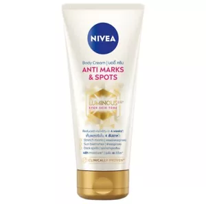Body Cream Nivea Luminous 630 Anti Marks and Spots,Even Skin tone,48h moisture - Picture 1 of 7