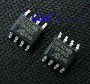 10PCS PIC12F629 PIC12F629-I/SN MICROCHIP 8SOIC MCU CMOS 8BIT 1K FLASH L3US - Picture 1 of 1
