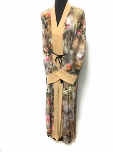 kimono Dubai Style muslim  Abayas  farasha Jalabiya maxi jilbab jalabiya burkha  - Picture 1 of 5